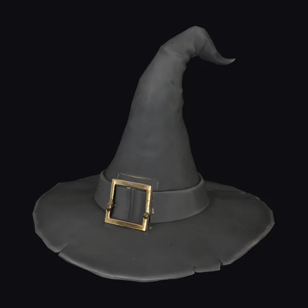 Witch's Black Pointed Hat