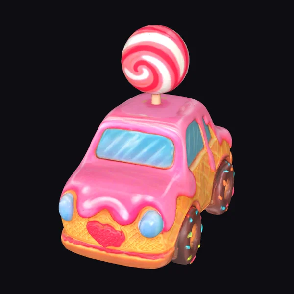 Candy Coated Car