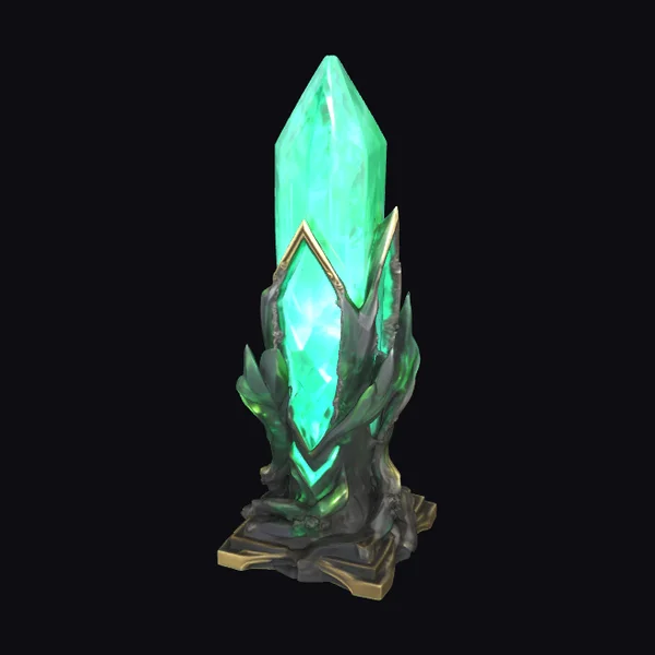 Emerald Crystal Obelisk