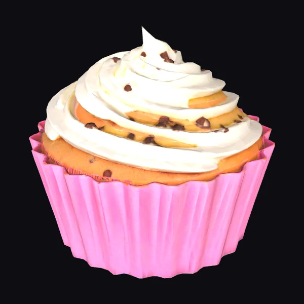 Chocolate Chip Cupcake