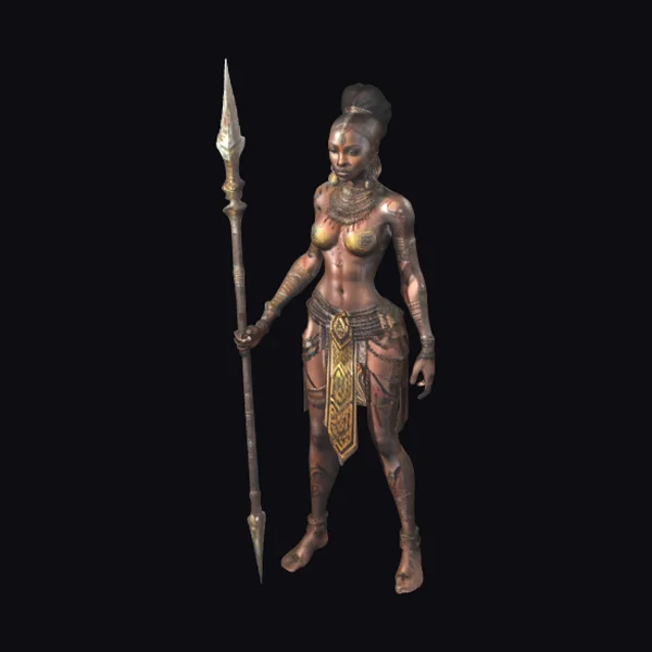 African Female Warrior