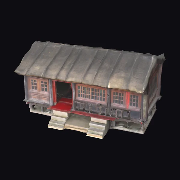 Traditional Chinese Wooden Cabin