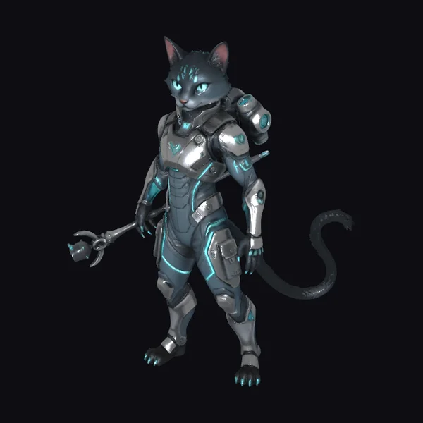 Cyber Cat Guardian