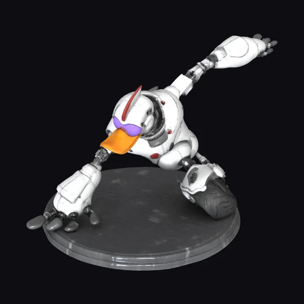 Cybernetic Duck Robot