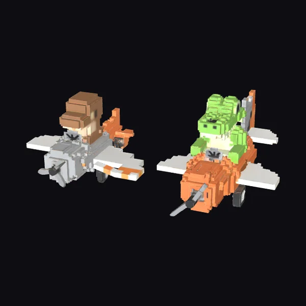 Pixel Art Planes