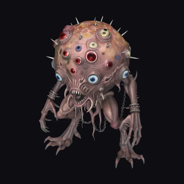 Twisted Eyeball Creature