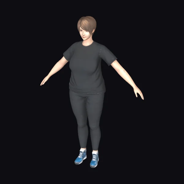 Woman in Casual Wear