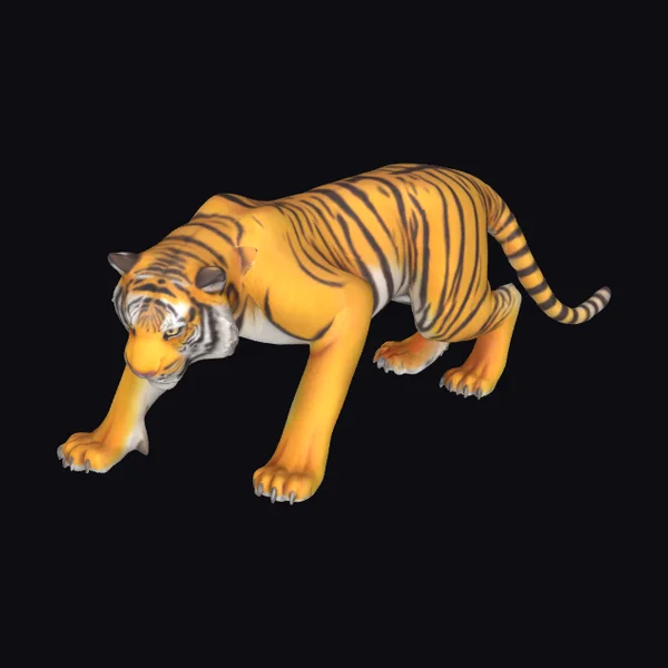 Tiger Ready to Pounce