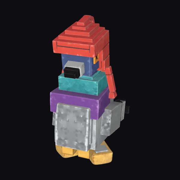 Colorful Block Robot