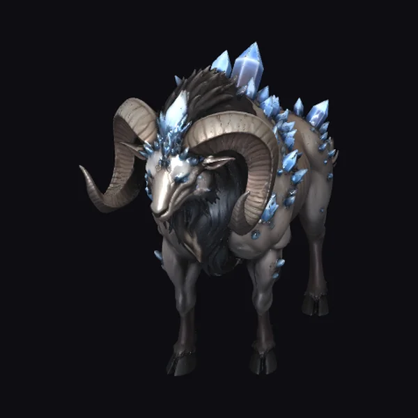 Crystal Horned Ram