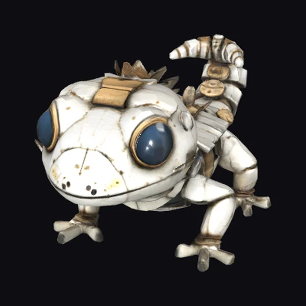 Mechanized Gecko Creature