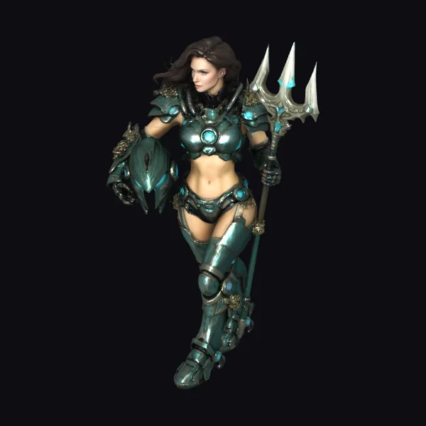 Aquatic Warrior Princess