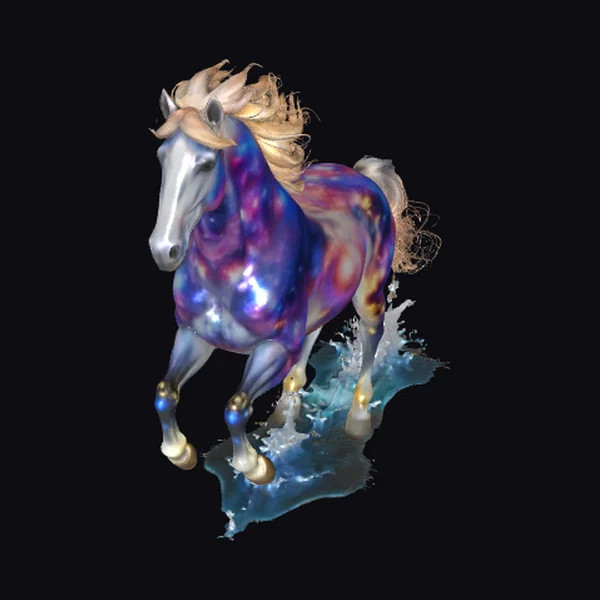 Galloping Cosmic Horse