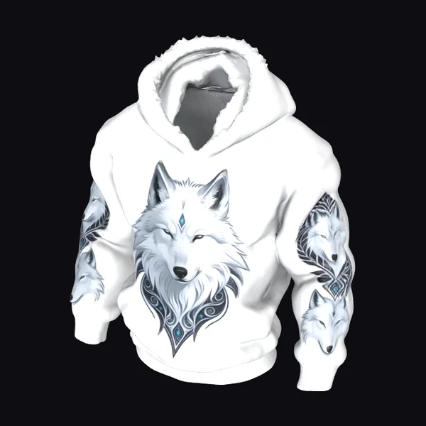 Wolf Graphic Hoodie