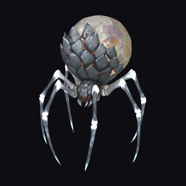 Armored Arachnid Creature