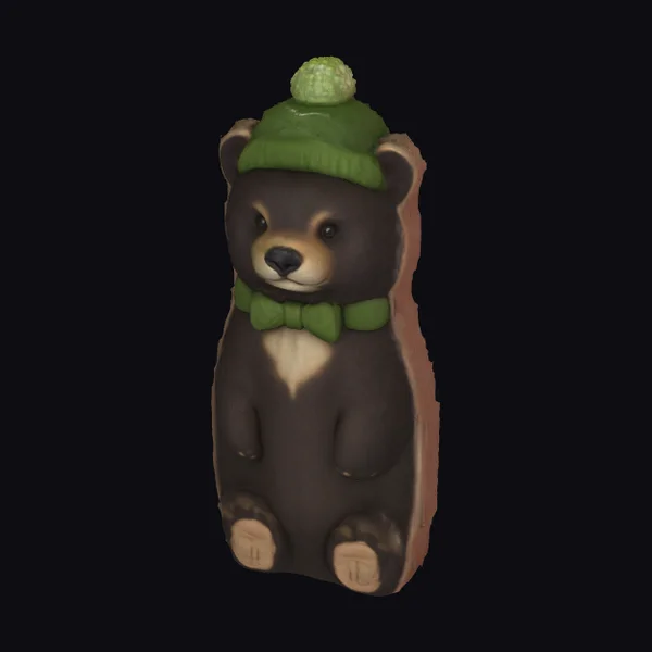 Brown Bear in Green Hat