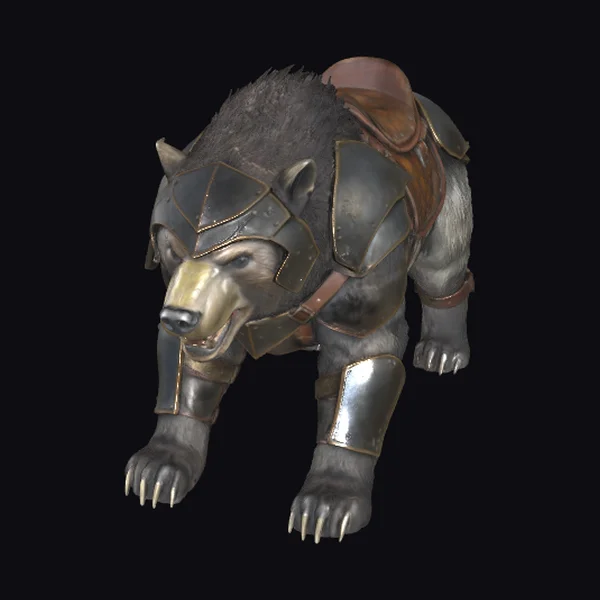 Armored Bear Creature