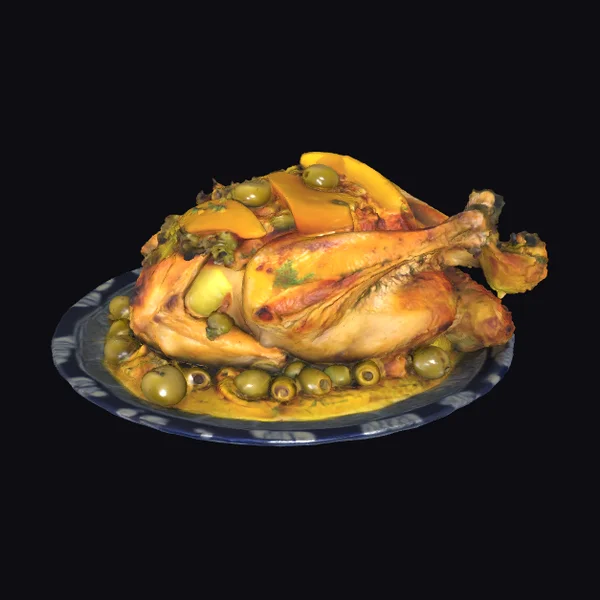 Roasted Mediterranean Chicken Dish