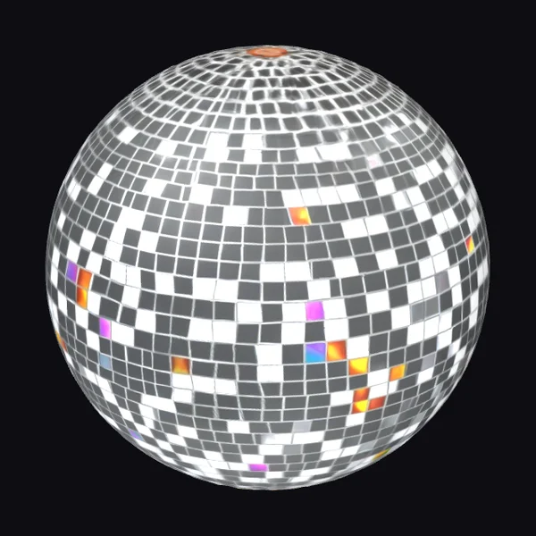 Shrimp on Disco Ball