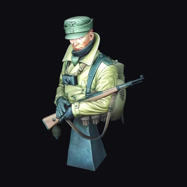German Soldier Bust