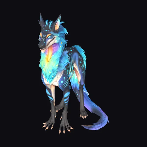 Nebula Wolf Creature
