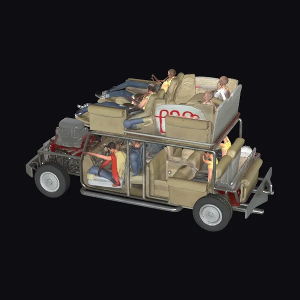 Double Decker Tour Bus