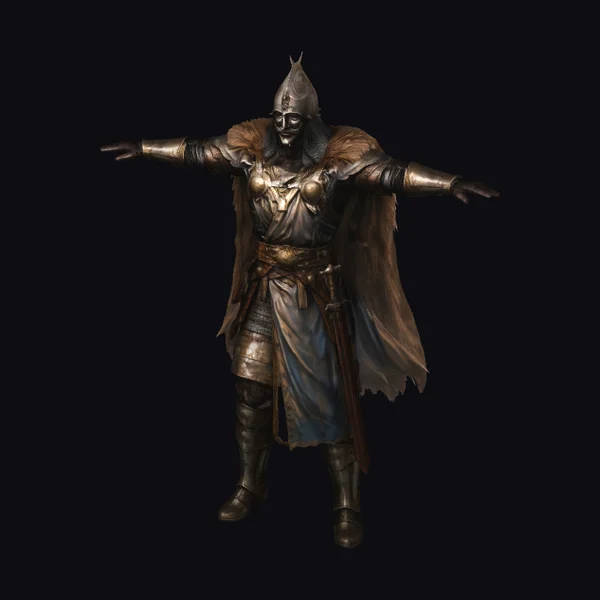 Medieval Warrior T Pose