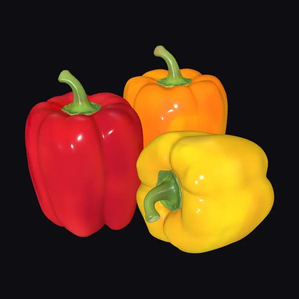 Tri-Color Bell Peppers