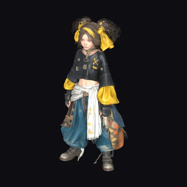 Steampunk Girl Explorer