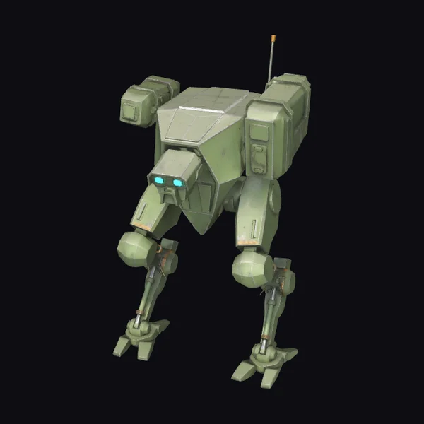 Green Military Robot