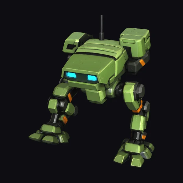 Green Robot Sentinel