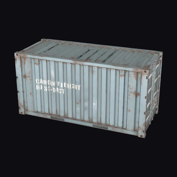 Rusty Cargo Container