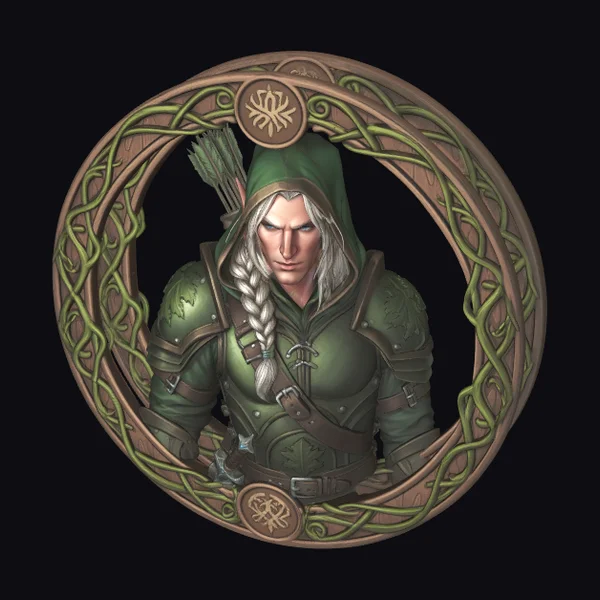 Elven Archer Portrait