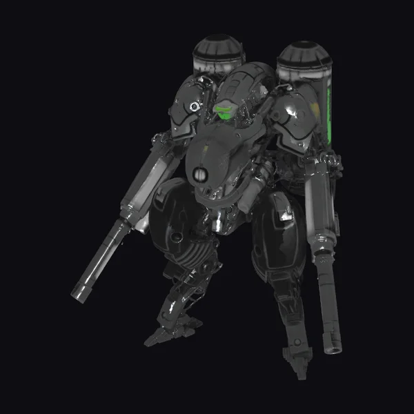 Cybernetic Guardian Robot