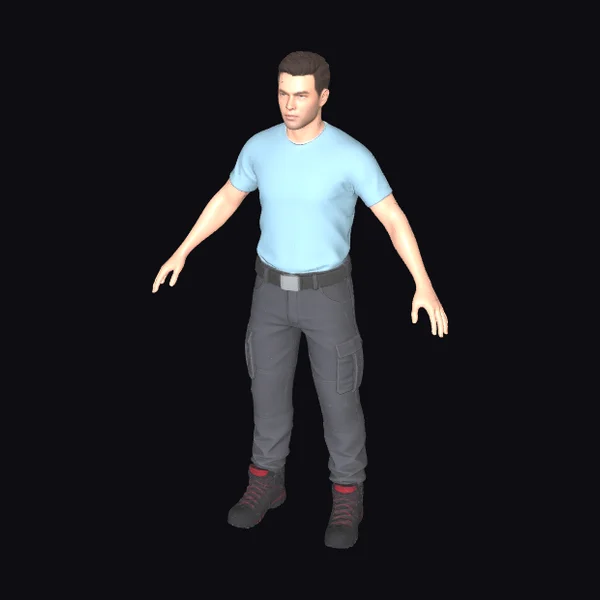 Casual Male Figure