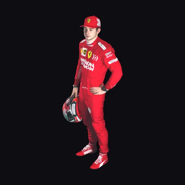Racing Driver Red Suit
