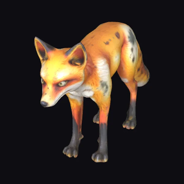 Mutated Orange Fox
