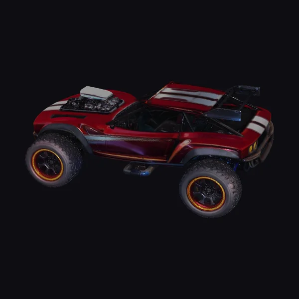 Red Off-Road Vehicle