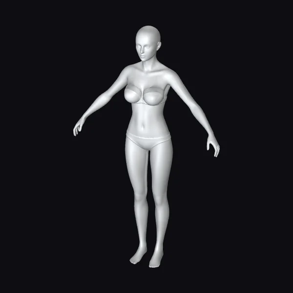 Gray Female Body