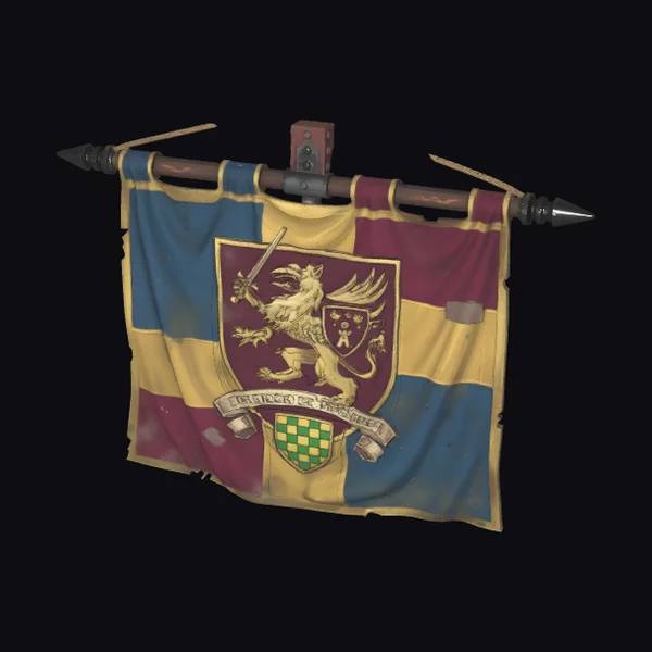 Medieval Coat of Arms Flag