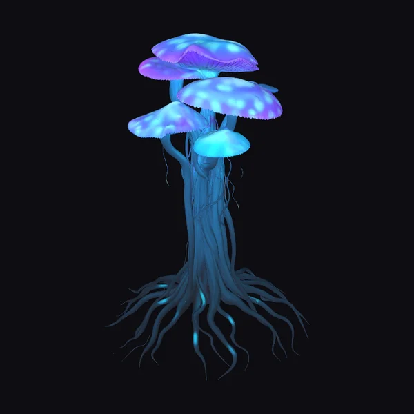 Glowing Mushroom Spirit