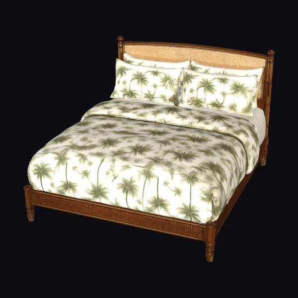 Tropical Palm Tree Bed