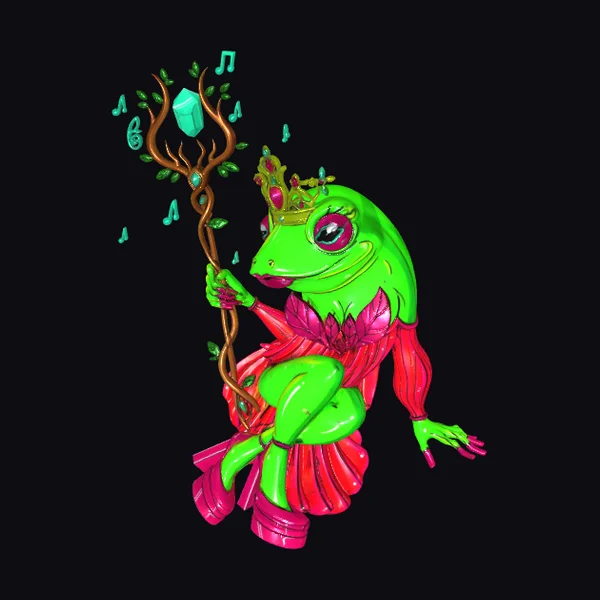 Emerald Frog Queen