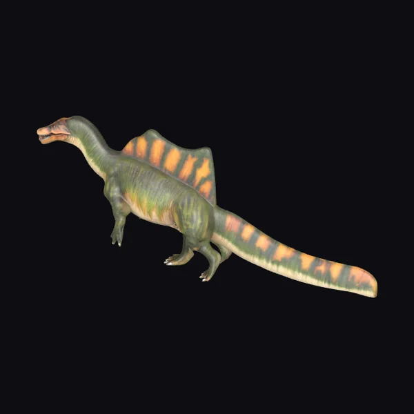 Sail-backed carnivorous dinosaur