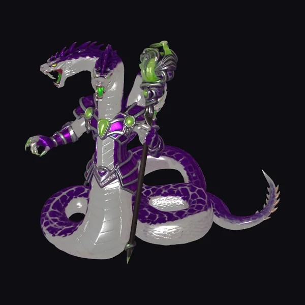Snake Humanoid Warrior