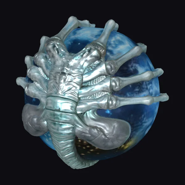 Alien Tentacle Creature