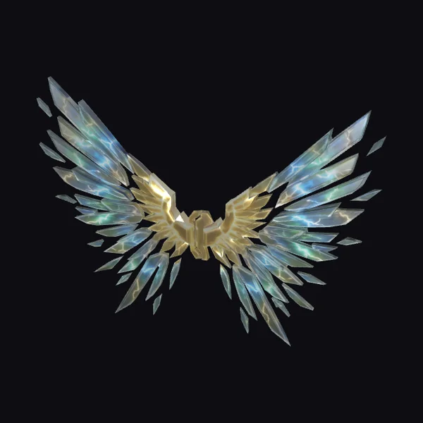 Prismatic Crystal Wings