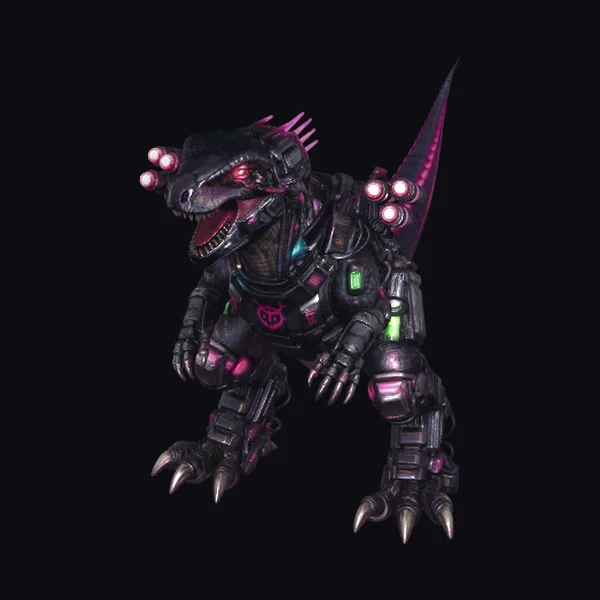Cybernetic T-Rex Dinosaur