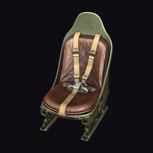 WW2 Fighter Pilot Seat