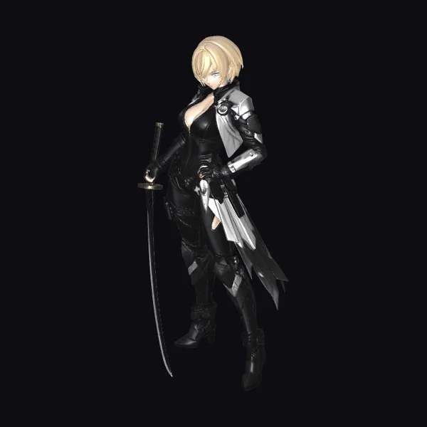 Blonde Female Warrior